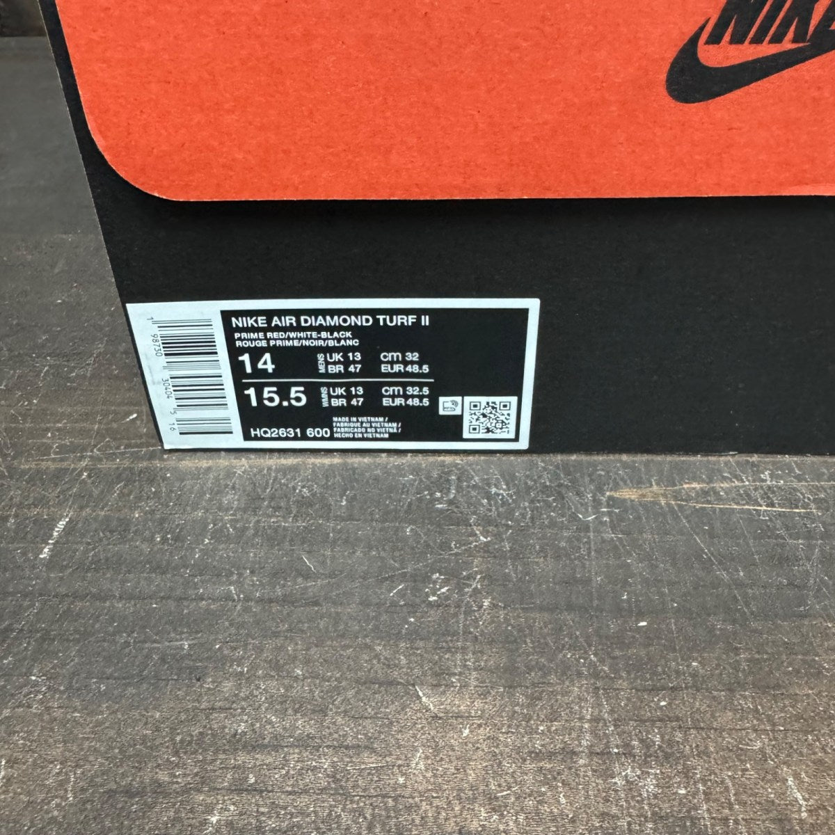 Nike Air Diamond Turf 2 Red Gold (2026) - Image 7