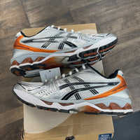 White Piquant Orange Asics Gel Kayano 14 (USED)
