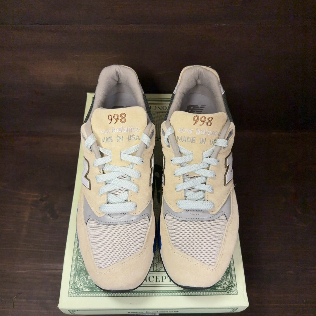 New Balance 998 MiUSA Concepts C-Note 10th Anniversary (2023) Size 10 (Pre-Owned)