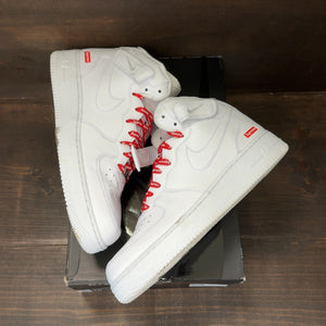 Nike Air Force 1 Mid Supreme White - Image 2