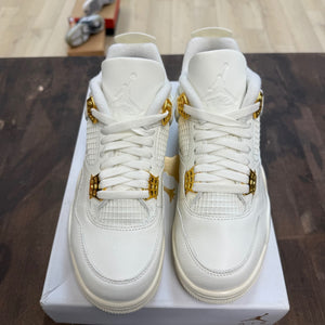 Jordan 4 Retro Metallic Gold (Women's) - Image 2