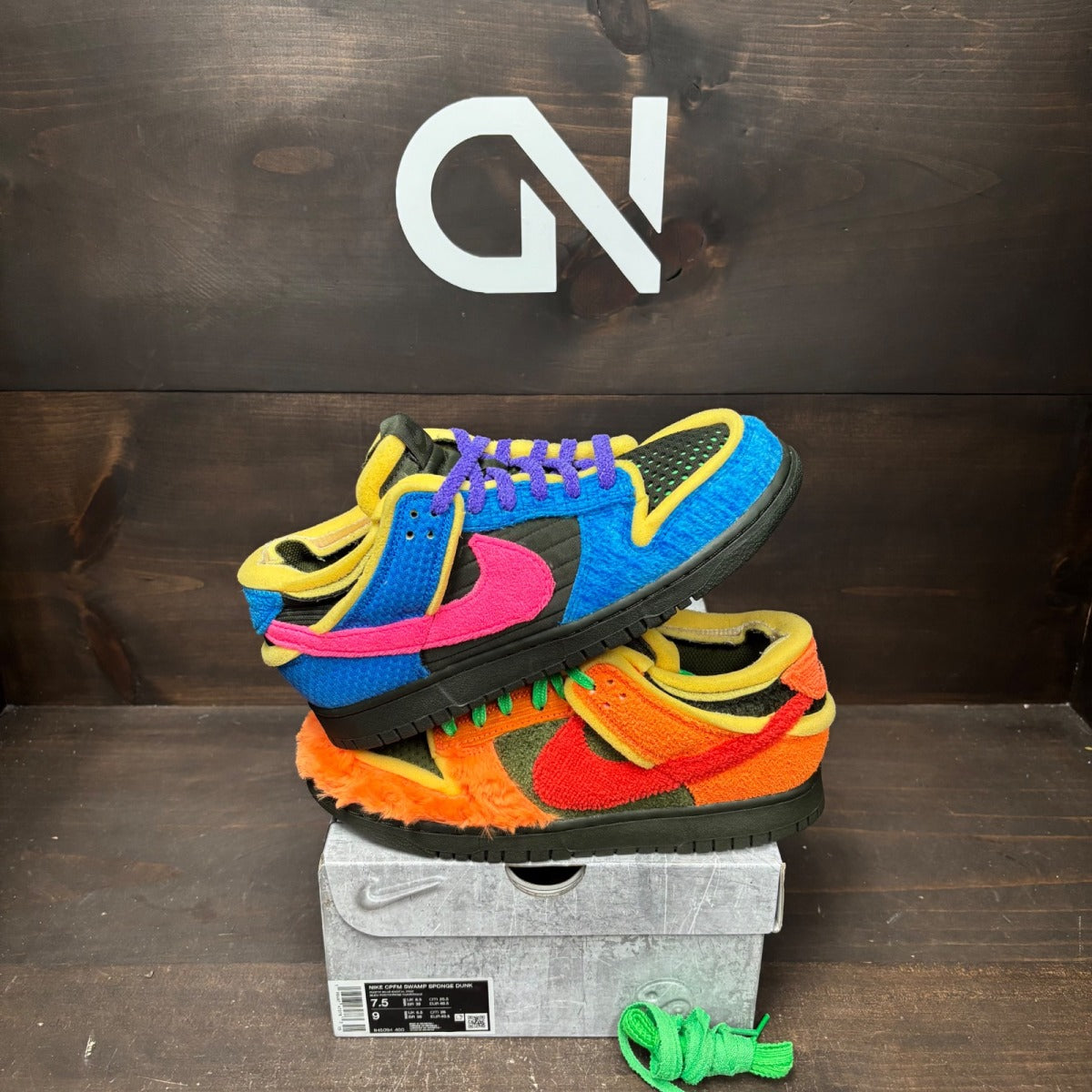 Nike Dunk Low Cactus Plant Flea Market Swamp Sponge Photo Blue - Image 1