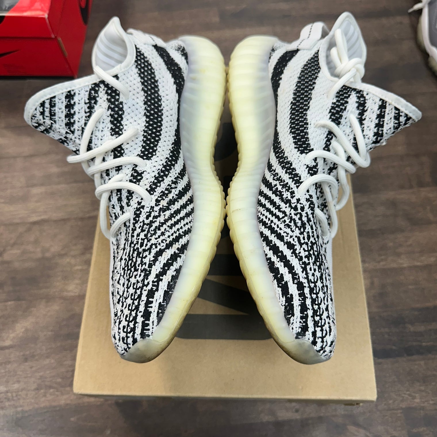 Zebra Yeezy 350 (USED)