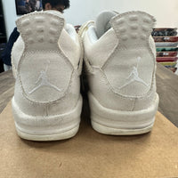 (W) Blank Canvas Jordan 4 (Used, No Box)