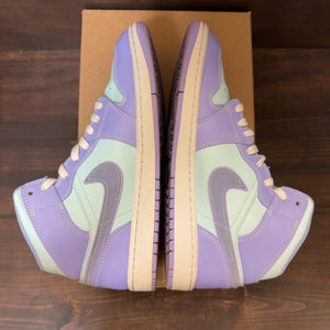 Jordan 1 Mid Purple Aqua Size 9 (Pre-Owned) - Image 5