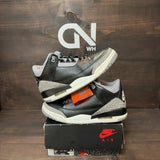 Jordan 3 Retro OG Black Cement (2024) Size 9.5 (Pre-Owned)