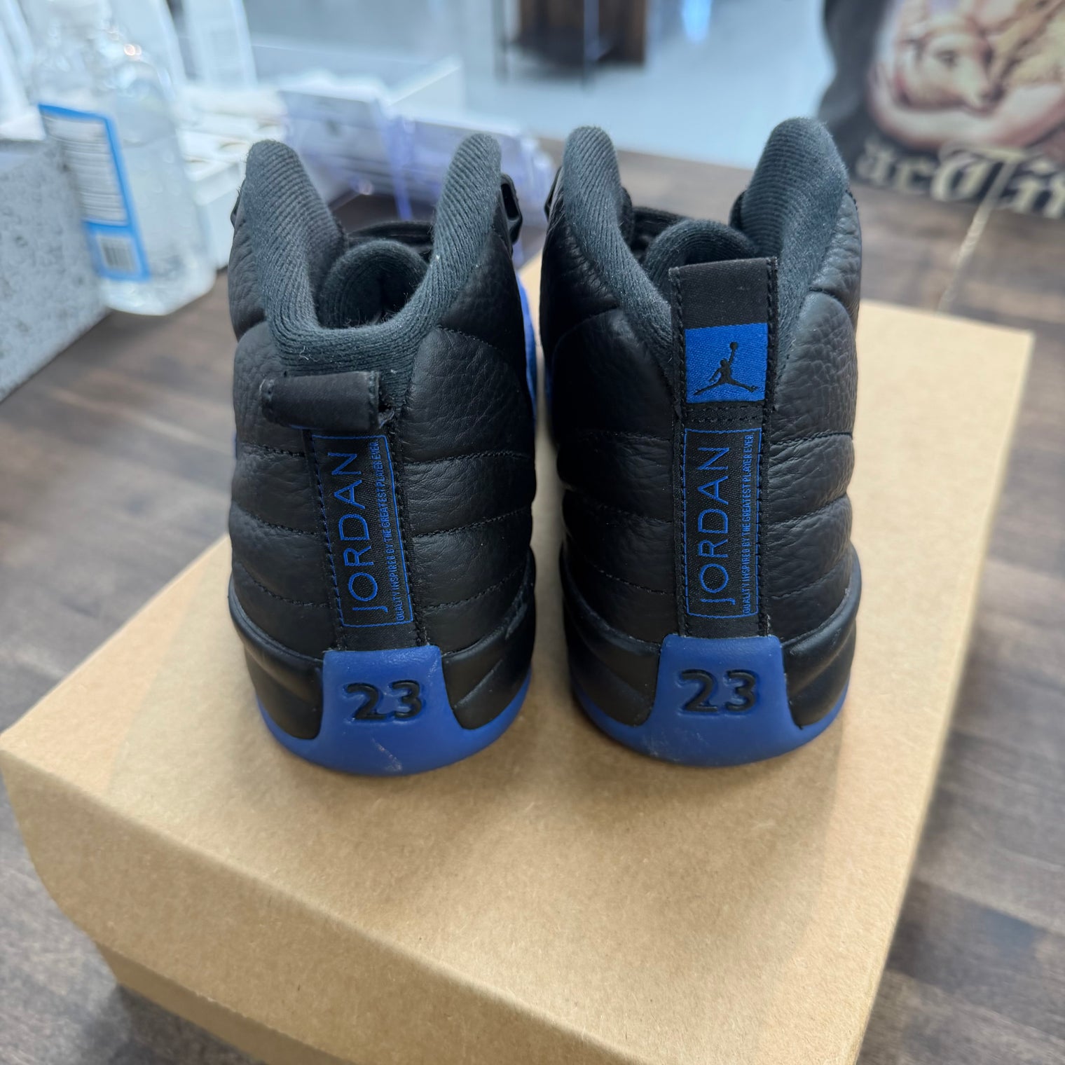 Black Game Royal Jordan 12 (GS) (USED, No Box)