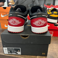 Bred Toe Jordan 1 Low (USED)