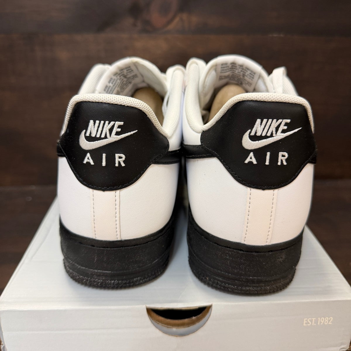 Nike Air Force 1 Low White Black Midsole - Image 4