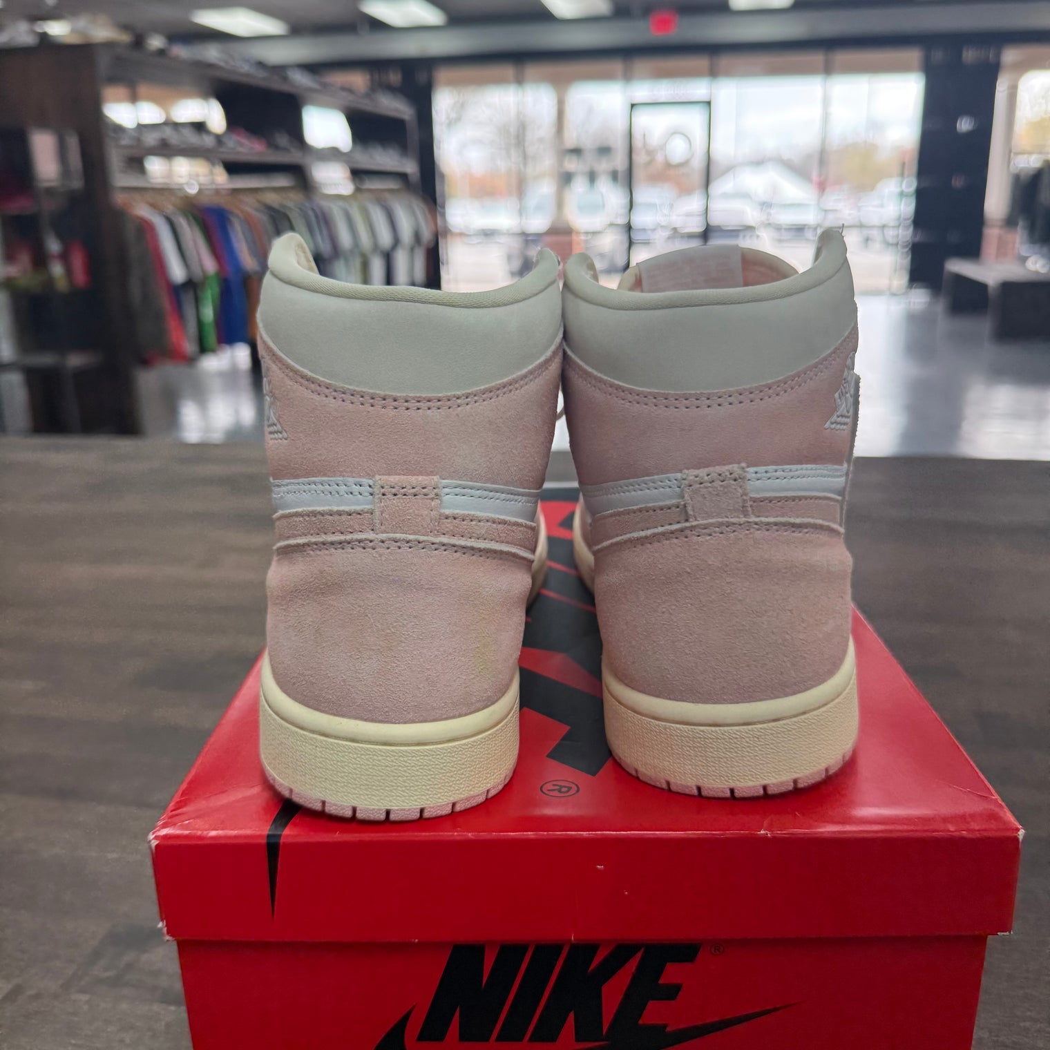 Washed Pink Jordan 1 Retro High (Women's) (USED)