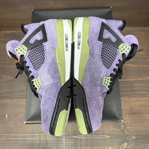 Jordan 4 Retro Canyon Purple (Women's) - Image 3