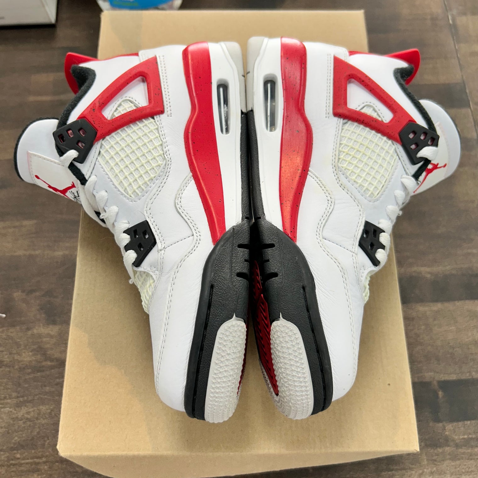 Red Cement Jordan 4 (GS) (USED, No Box)