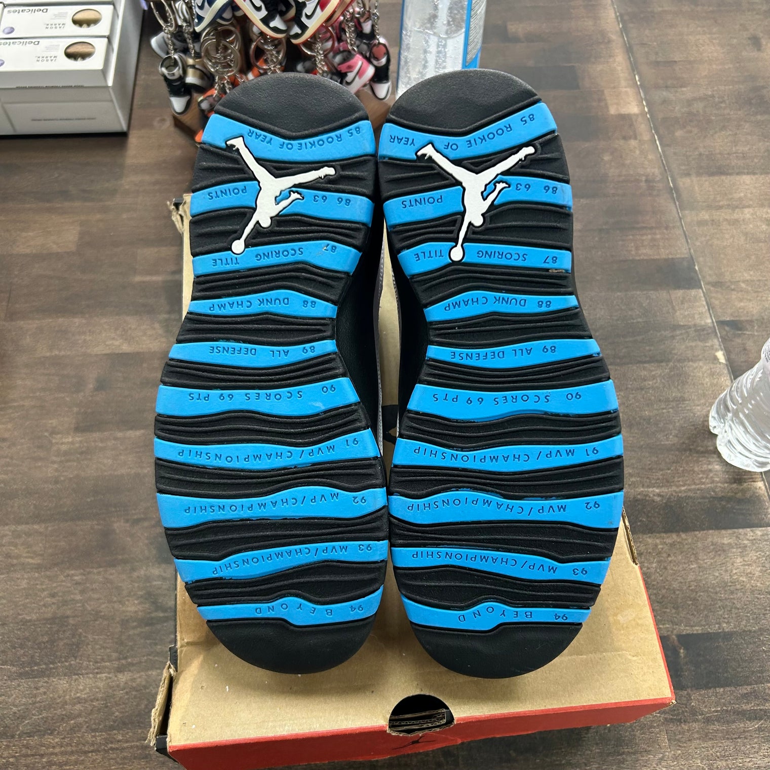 Powder Jordan 10 Retro (2014) (Lightly Worn, Replacement Box)