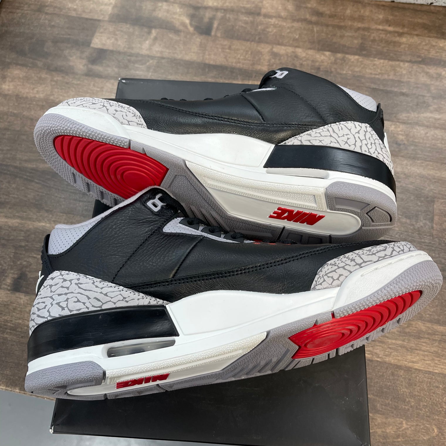 Black Cement Jordan 3 2024 (USED)