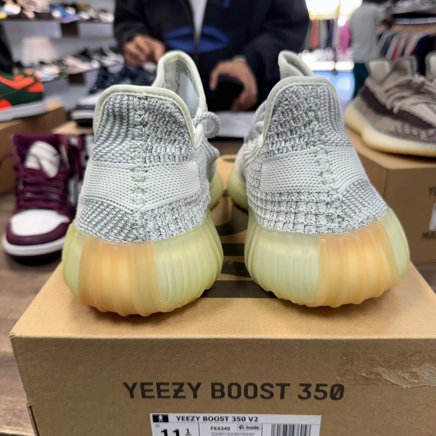 Yeshaya Reflective Yeezy 350 (USED)