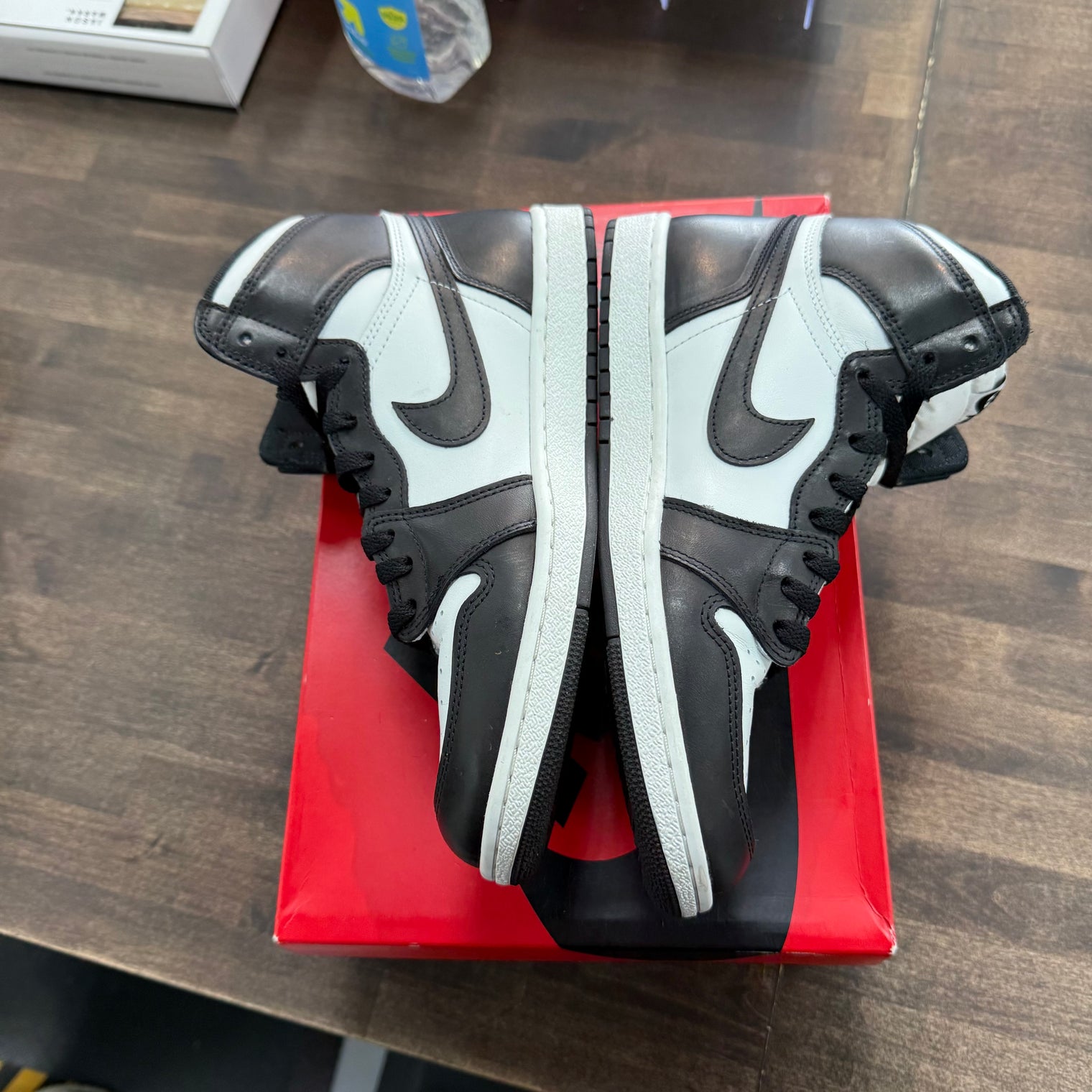 Black White Jordan 1 High 85 (USED)
