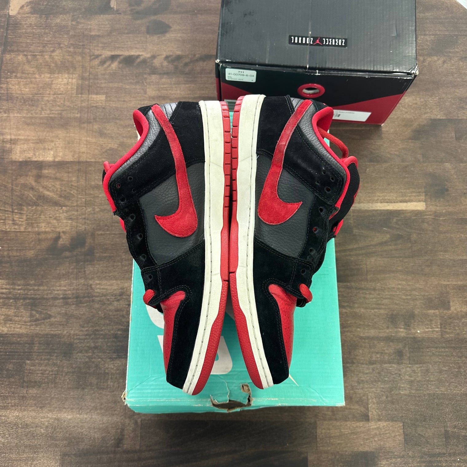 J Pack Bred SB Dunk Low (USED)