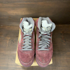 Jordan 5 Retro Burgundy (2023) Size 10 (Pre-Owned) - Image 3