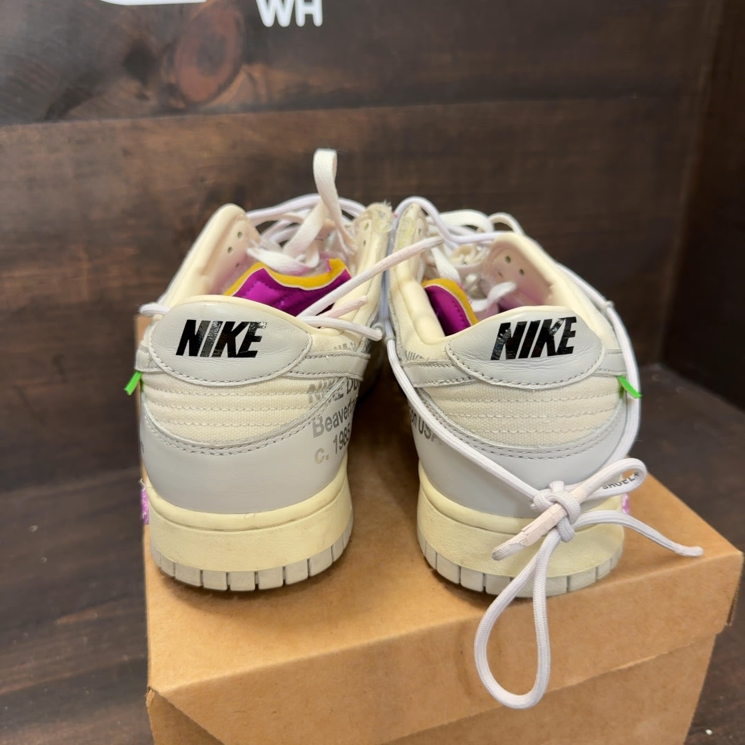 Nike Dunk Low Off-White Lot 3 Size 10 (Pre-Owned) - Image 4