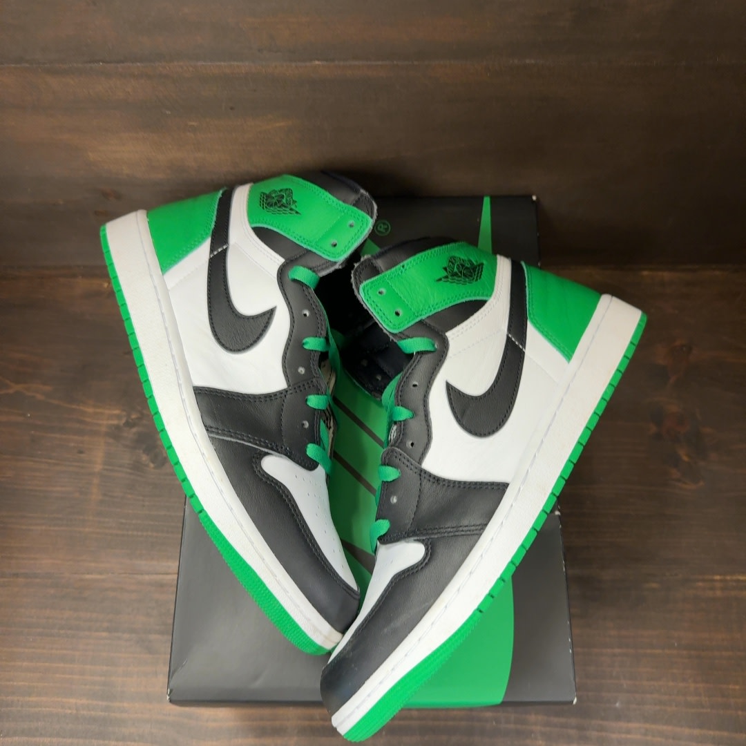 Jordan 1 Retro High OG Lucky Green Size 12 (Pre-Owned)