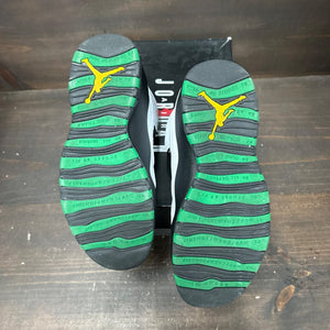 Jordan 10 Retro Seattle Size 7.5 (Pre-Owned) - box
