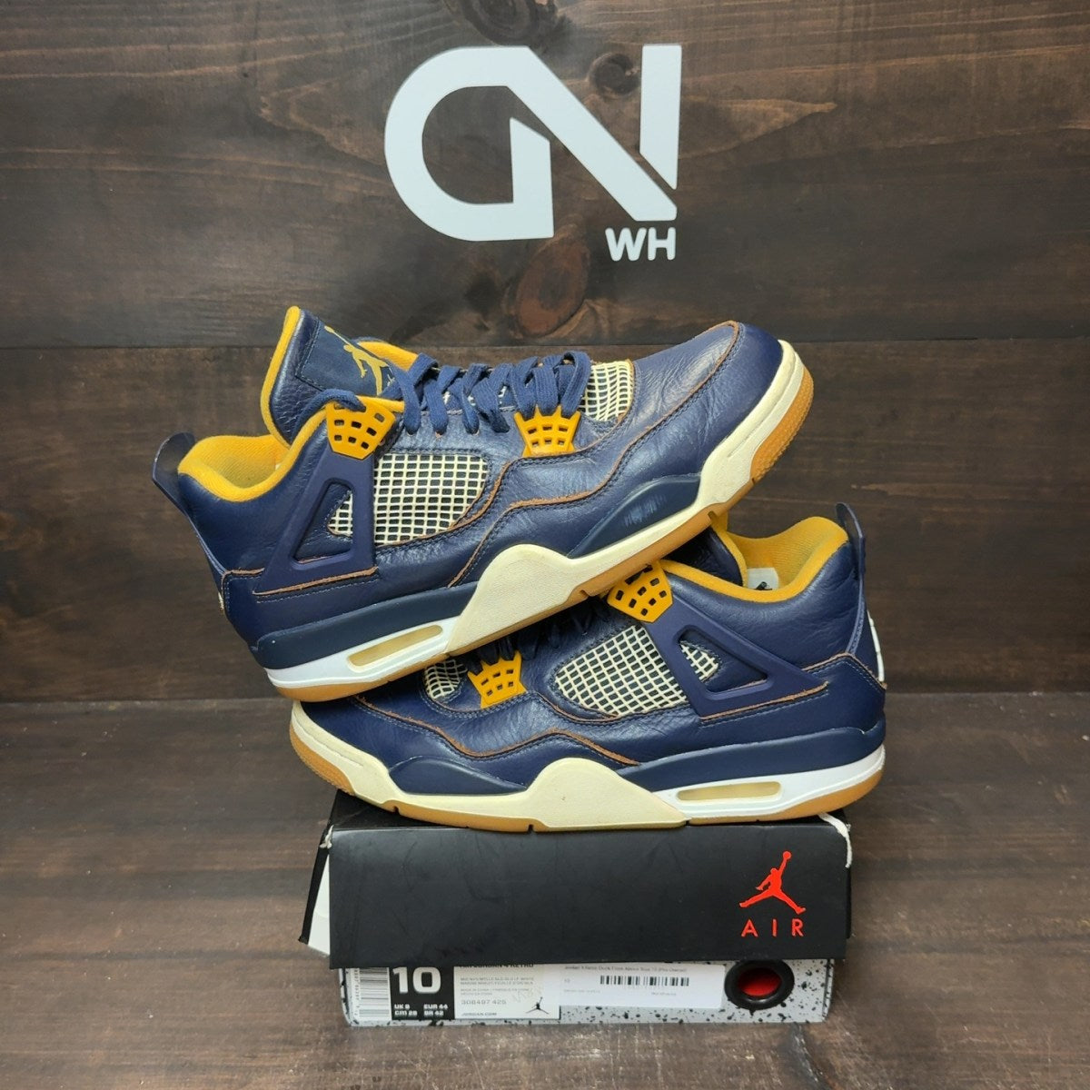 Jordan 4 Retro Dunk From Above - Image 1