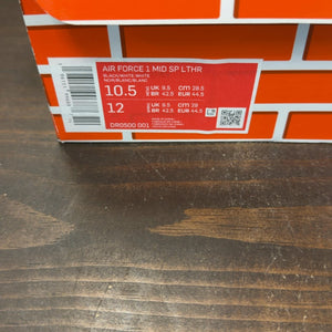 Nike Air Force 1 Mid SP Off-White Sheed Size 10.5 (Pre-Owned) - aux