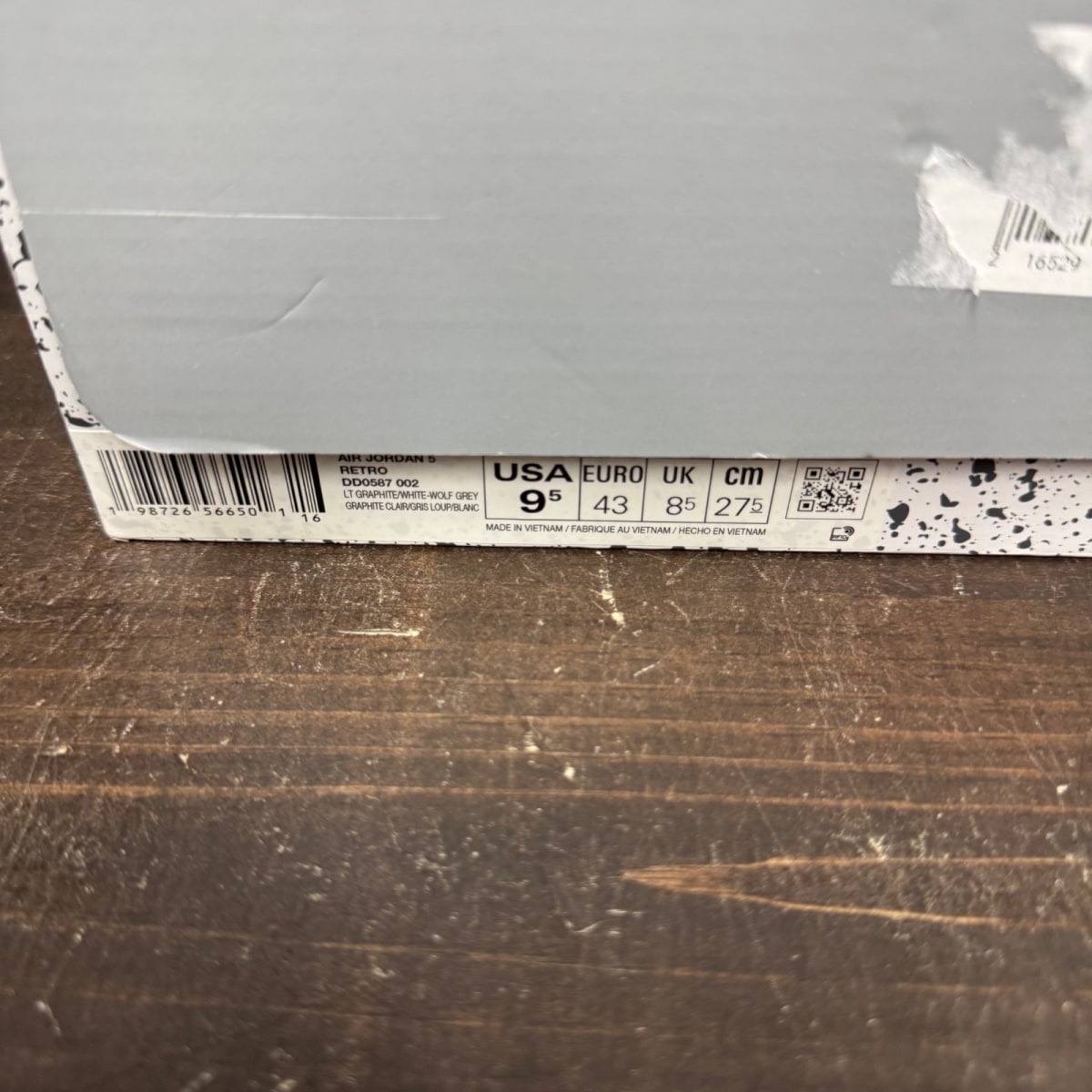 Jordan 5 Retro Wolf Grey (2026) - Image 7