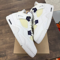 Purple Metallic Jordan 4 Retro (USED, No Box)
