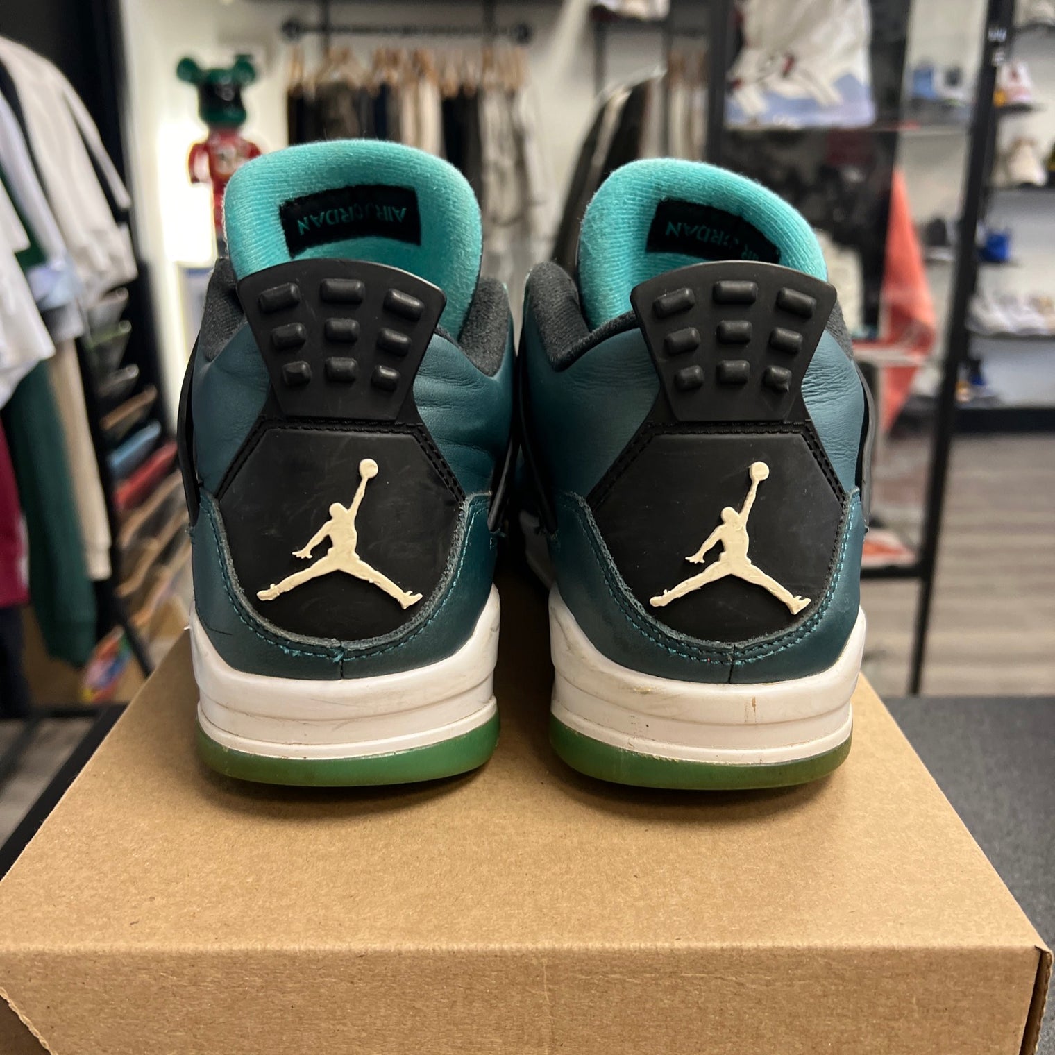 Jordan 4 Retro 30th Teal 2015 (USED, no box)