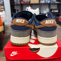 Tweed Midnight Navy Corduroy Nike Dunk Low (USED)