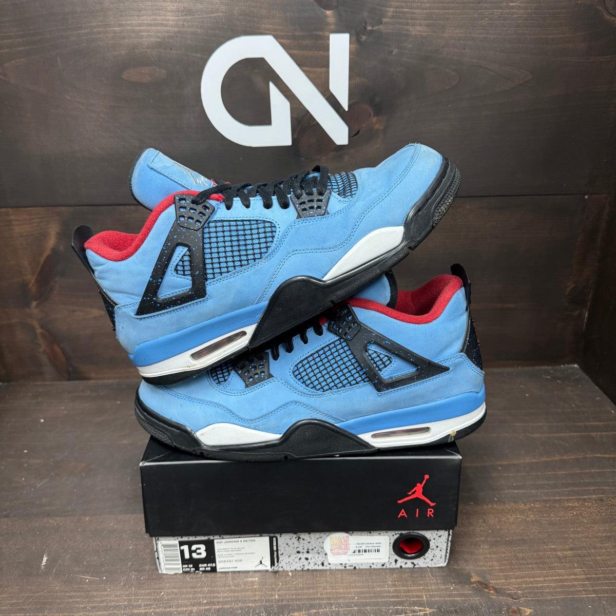 Jordan 4 Retro Travis Scott Cactus Jack - Image 1