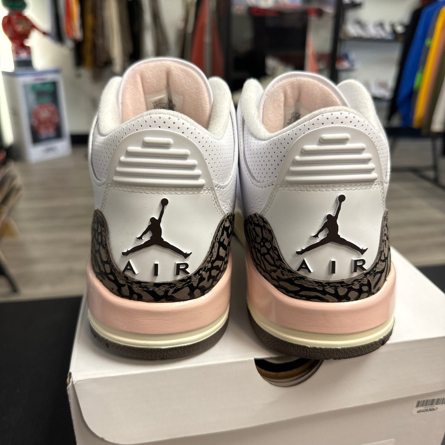 (W) Neapolitan Jordan 3 (USED)