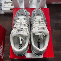 Metallic Silver Nike P-6000 (USED)