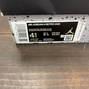 Jordan 4 Retro White Oreo (2021) (GS) - Image 9