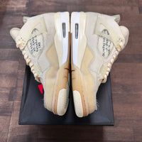 (W) Sail Jordan 4 Off-White (USED)