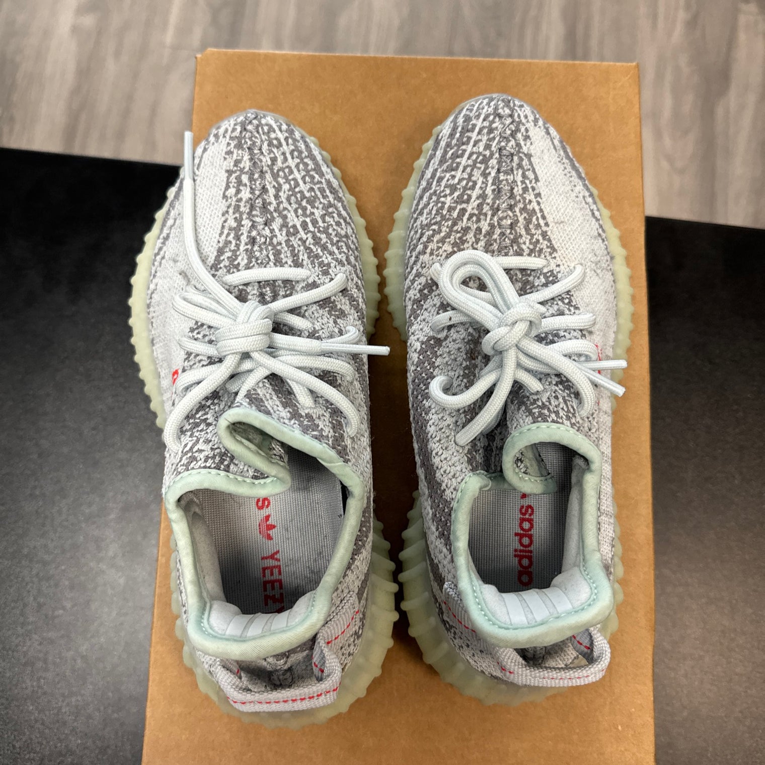 Blue Tint Yeezy 350 (USED, No Box)