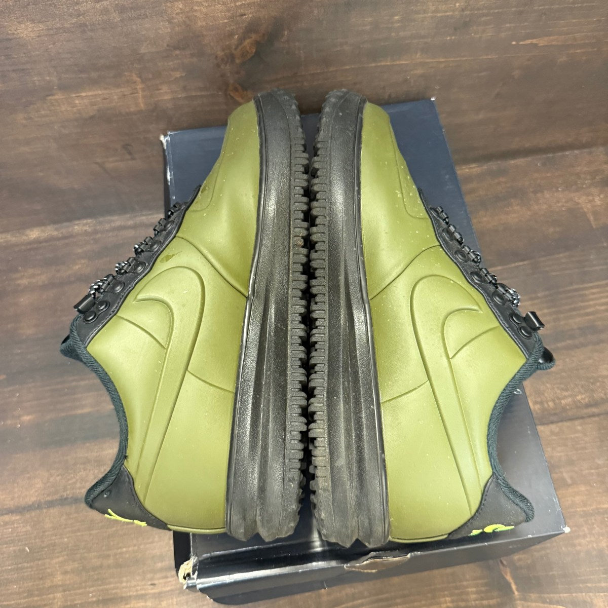 Nike Lunar Force 1 Duckboot Low Olive Canvas - Image 5
