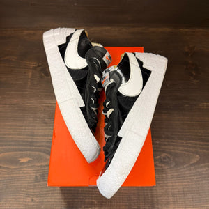 Nike Blazer Low Sacai Black Patent Leather - Image 1