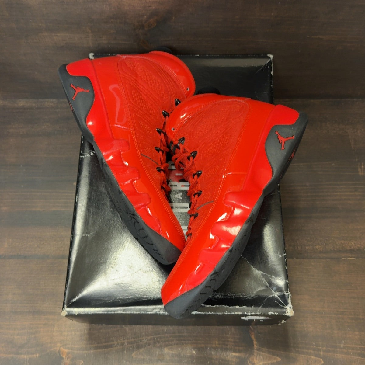 Jordan 9 Retro Chile Red Size 9.5 (Pre-Owned) - Image 2