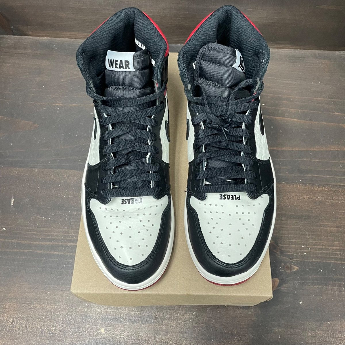 Jordan 1 Retro High Not for Resale Varsity Red Size 11 (Pre-Owned) - back