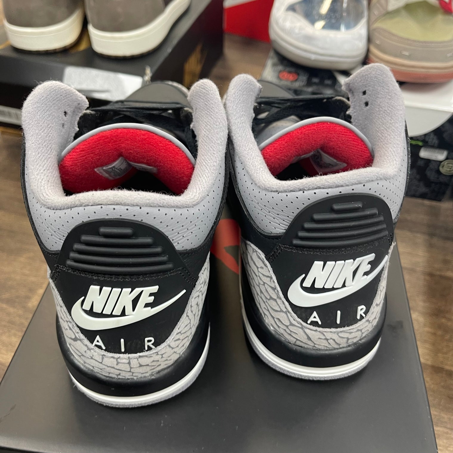 Black Cement Jordan 3 (GS) (USED)