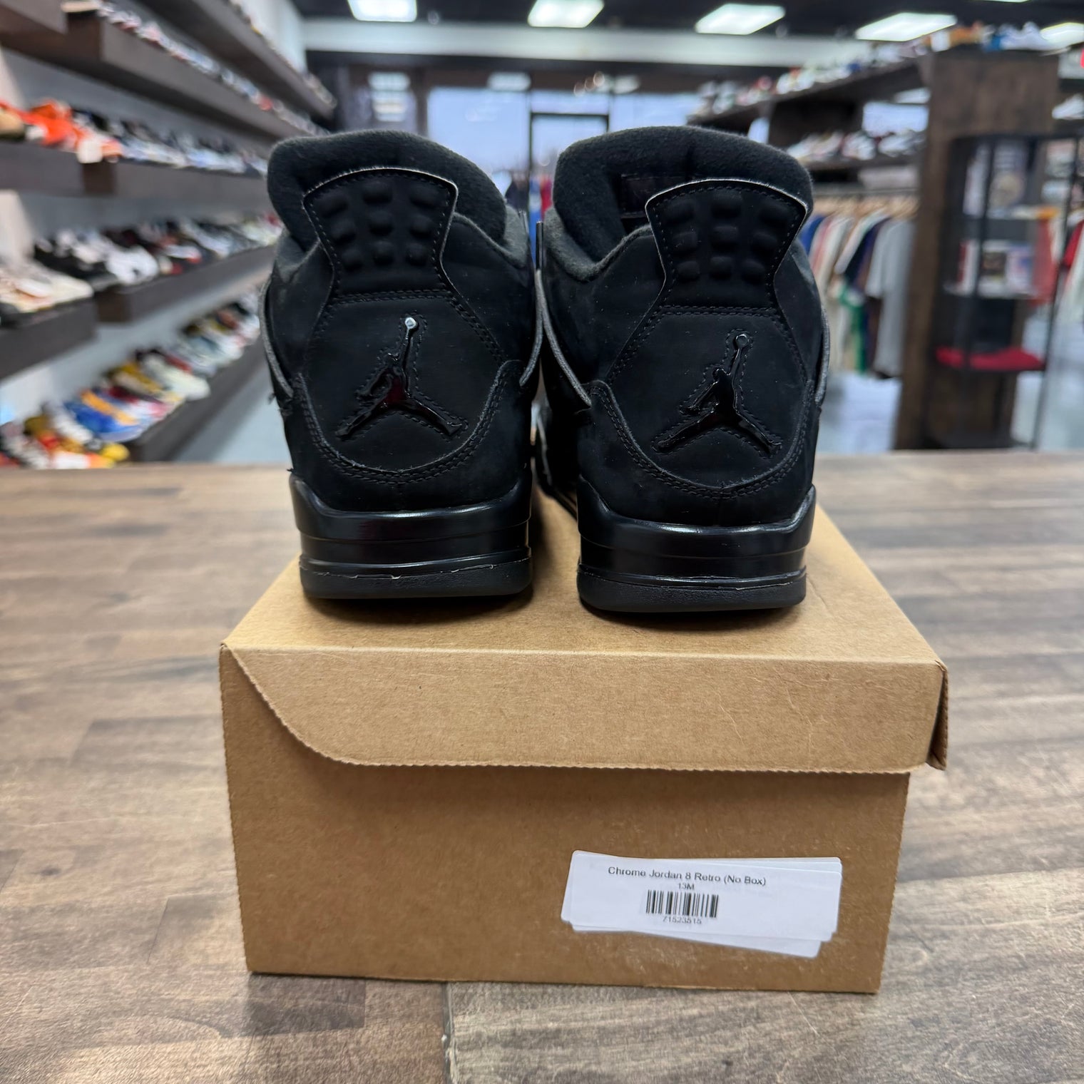 Black Cat Jordan 4 (2020) (USED, No Box)