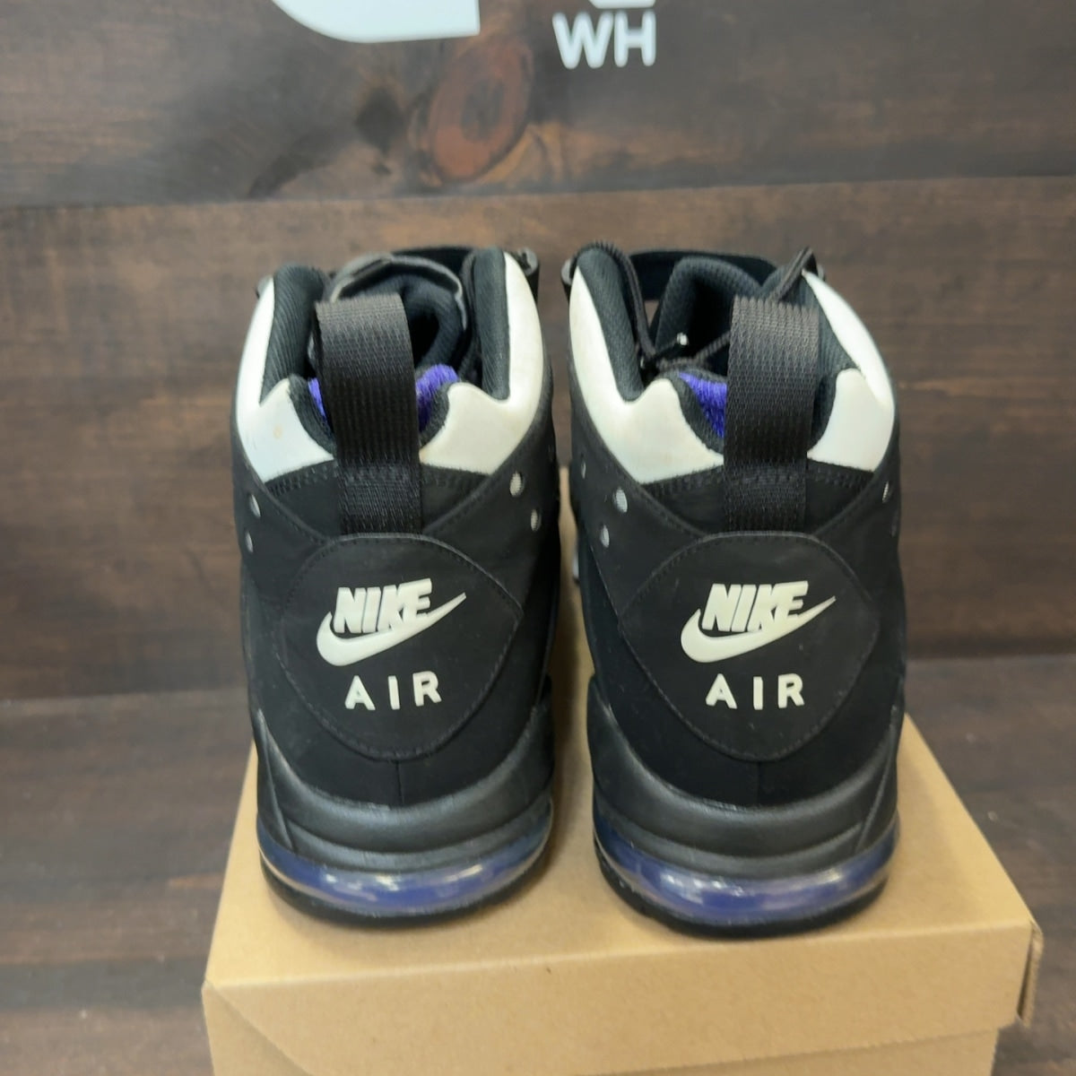 Nike Air Max 2 CB '94 Black White Purple Size 12 (Pre-Owned) - Image 4