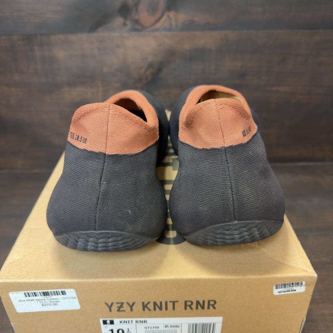 adidas Yeezy Knit RNR Stone Carbon - Image 4