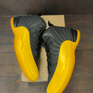 Jordan 12 Retro Black University Gold Size 12 (Pre-Owned) - Image 2