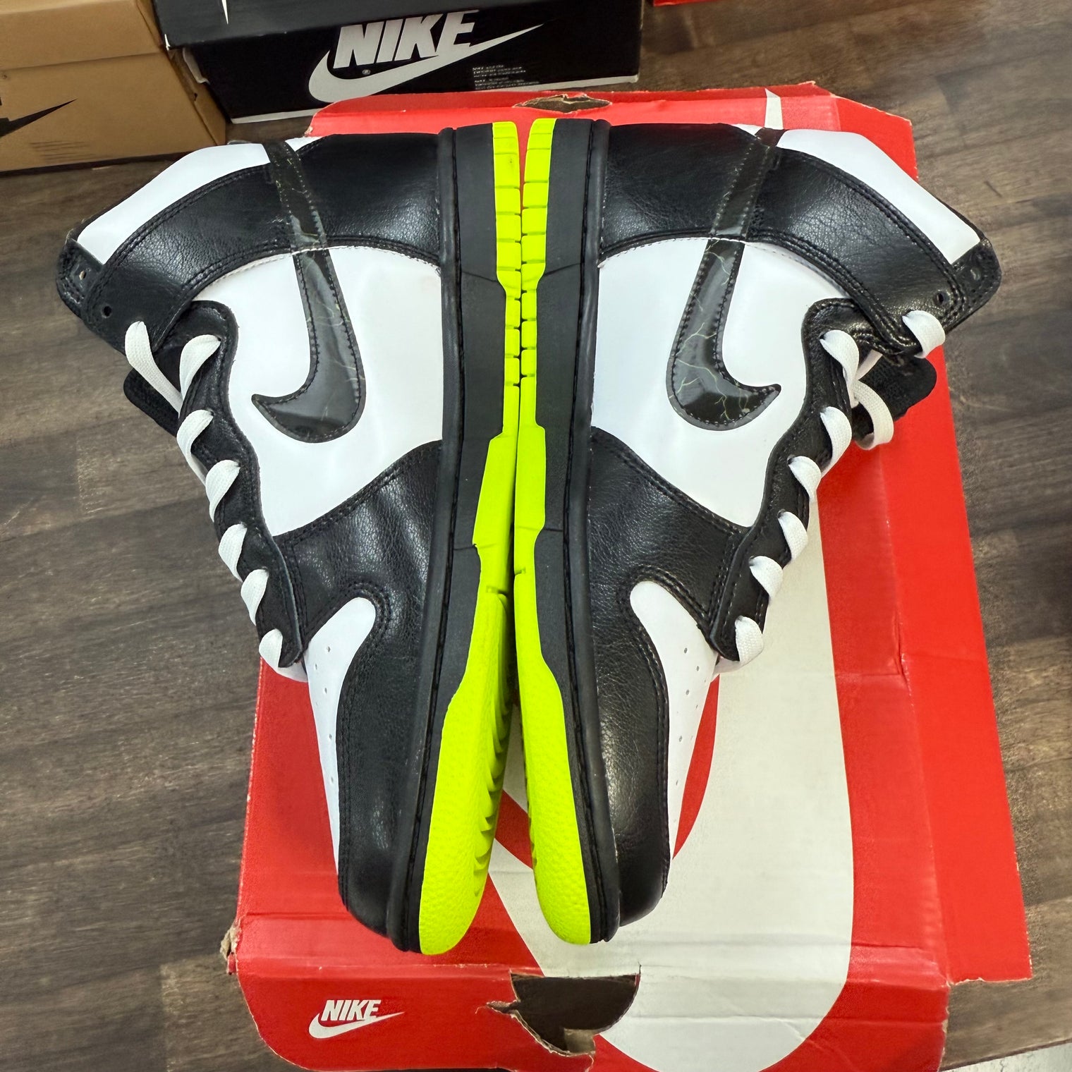 Electric Panda Dunk High (USED)