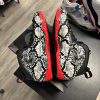 Albino Snakeskin Nike Air Foamposite (USED;NO BOX)