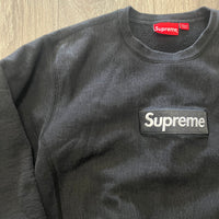 Supreme Black Box Logo Crewneck (USED)