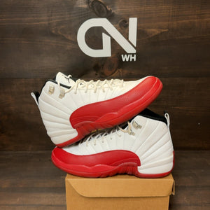 Jordan 12 Retro Cherry (2023) (GS) Size 7Y (Pre-Owned) - Image 1